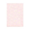 Hudson Baby Infant Girl Cotton Flannel Burp Cloths, Peace Love Flowers 7 Pack, One Size - 4 of 4