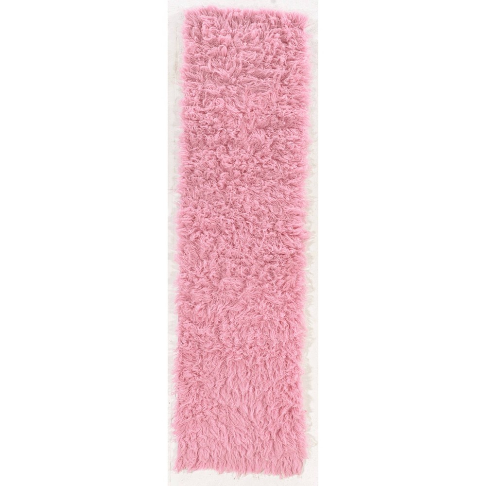 2'x8' Runner New Flokati Light Pink - Linon
