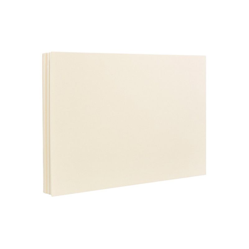 JAM Paper Smooth Personal Notecards Ivory 500/Box (0175971B), 2 of 3