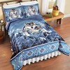 Collections Etc Wolf Dreamcatcher Aztec Border Comforter Set - 2 of 4