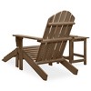 vidaXL Garden Chair Brown Solid fir wood Large Detachable - Brown - 4 of 4