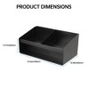 Metal Helmet Storage Cabinet, Wall-Mounted Dual Aluminum Helmet Bay Shelf Holder, Storage Cabinet Organizer for Shop, Garage, Warehouse, Basement - 2 of 4