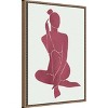 Amanti Art Henri Matisse Minimal Woman No 3 by Jay Stanley Framed Canvas Wall Art - 3 of 4