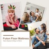 Coucheta Japanese Floor Mattress Foldable Twin Size Futon Mattress Roll Up Travel Guest Mat for Camping Home Indoor - 4 of 4