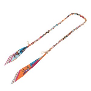 Unique Bargains Scarf Design Handbag Strap Colorful 1 Pc - 1 of 4