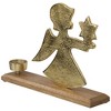 Northlight Angel with Star Metal Christmas Tealight Candle Holder - 12" - 3 of 4