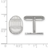 Black Bow Jewelry Sterling Silver Coastal Carolina Chanticleers NCAA Cuff Links - 2 of 3
