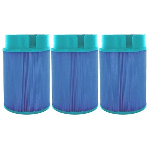 Hurricane 3 Pack Elite Aseptic Cartridge Filter Replacement for Soft Tub #5020 Snap in Unifilter Cartridge for 2009 & Newer Soft Tub - 1 of 4