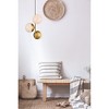 Elegant Lighting Eclipse 3 Lights Brass Pendant With Frosted White Glass - 2 of 4