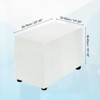 Unique Bargains Polyester Rectangular Stretchy Elastic Stool Cover - 2 of 4