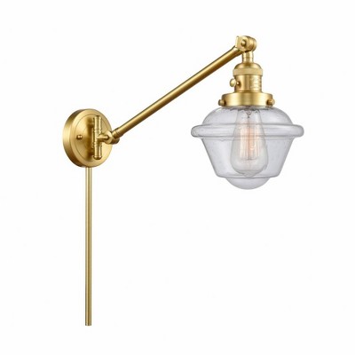 Oxford - 1 Light Swing Arm Wall Sconce In Traditional Style-25 Inches Tall and 8 Inches Wide