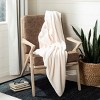 Marshmallow Throw Blanket - Crème - 50" x 60" - Safavieh . - image 2 of 4