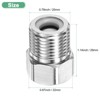 Unique Bargains Brass Durable One Way Non-Return Check Valve - 3 of 4