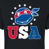 Women's - Teenage Mutant Ninja Turtles - USA Raphael Cropped Graphic T-Shirt - 2 of 4