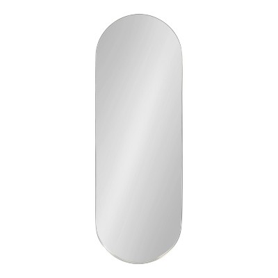Silver Full Length Rectangular Wall Mirror