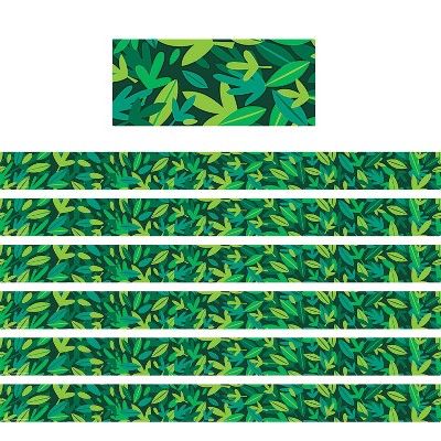 Teacher Created Resources® Ranger Rick® Forest Leaves Straight Border Trim, 35 Feet Per Pack, 6 Packs