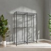 Heavy-Duty Metal Garment Rack, Freestanding Wardrobe Closet, Clothing Racks, 15.8 x 47.2 x 70.9 Inches Clothes Rack Ink Black - 3 of 4