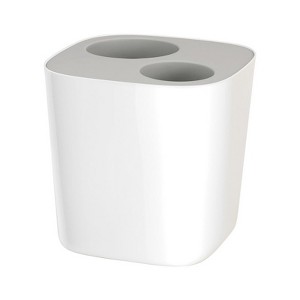 Joseph Joseph Split 2 gal White Polypropylene Recycling Wastebasket - 1 of 1