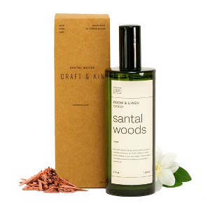 Craft & Kin Room Spray With Green Spray Nozzle Bottle - 1 of 4