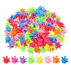 Unique Bargains Mini Hair Clips 100 Pcs - 1 of 4