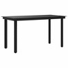 Garden Dining Table Black Powder-coated steel, glass - 2 of 4