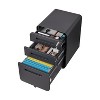 NicBex 3-Drawer Mobile File Cabinet with Lock 5 Wheel Design Under Desk Storage Filing Cabinet for Home, Office - 4 of 4