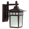 Yosemite Home Decor FL2072LDORB Dante 1-Light Fluorescent Exterior Wall Sconce with Frosted Shade - image 4 of 4