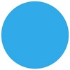 vidaXL Pool Cover Blue 82.7" PE - 2 of 4