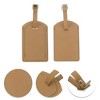 Unique Bargains Solid Color Texture Luggage Tag 1 Pc - 3 of 4