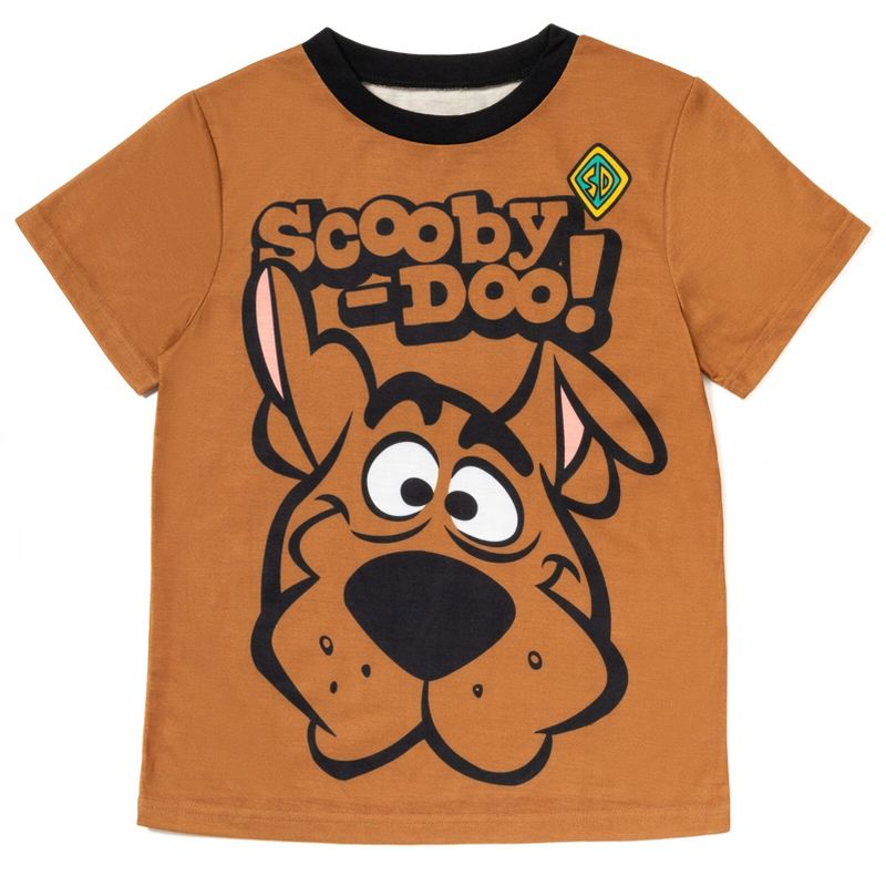 Scooby-Doo Scooby Doo Daphne Fred Velma Pajama Shirt and Shorts Sleep Set Little Kid to Big Kid , 2 of 8