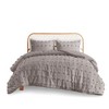 Sapphtopaz Jacquard Pompom Comforter Set, Twin/Twin XL Quilt Set with 2 Shams for Women, Men, Kids & Teens - 3 of 4