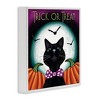 Stupell Industries Trick Or Treat Cat Framed Giclee Art - 2 of 4