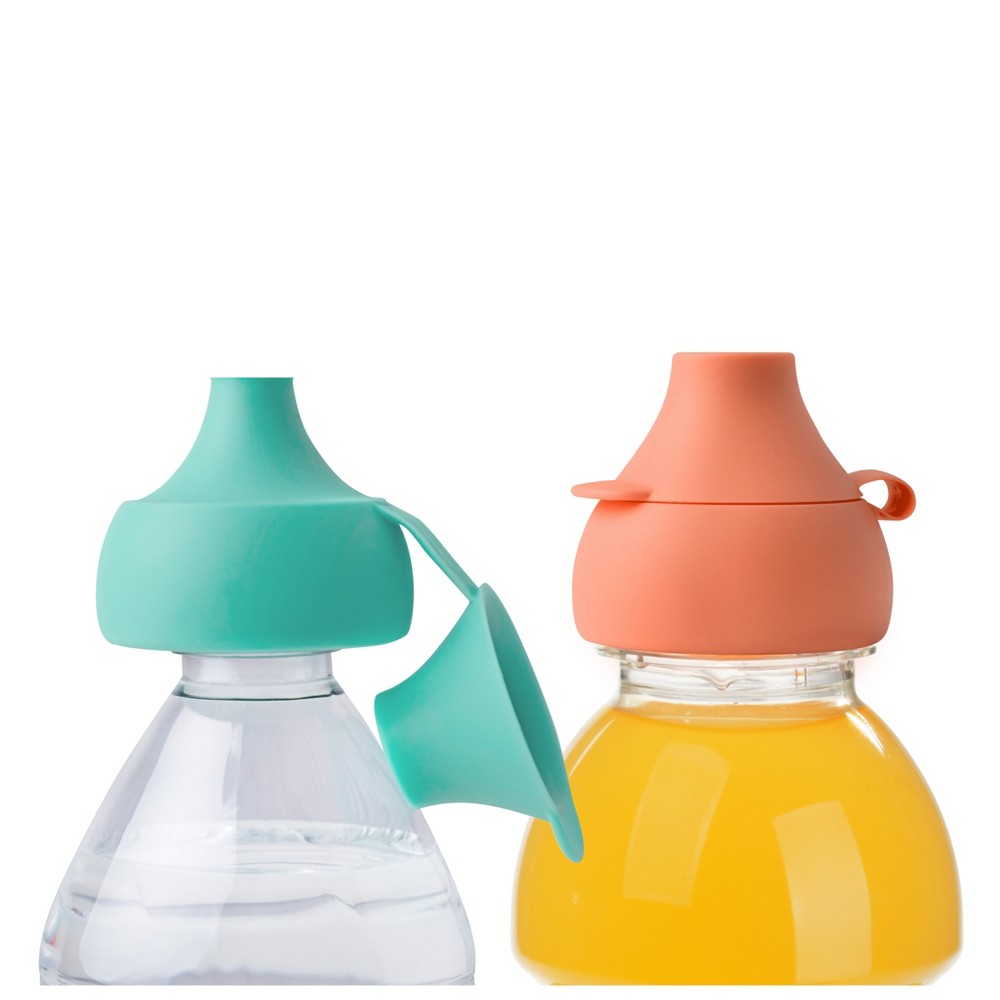 Photos - Glass Boon Snug Bottle Topper with Case - 2pk 