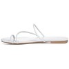Journee Collection Womens Tanaya Slide Low Block Heel Sandals Blue 9.5 - 2 of 4