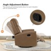 Set of 2 Hilario 30.31''Wide Genuine Leather Swivel Rocker Recliner | ARTFUL LIVING DESIGN - 3 of 4