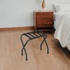 Luggage Rack, Suitcase Stands, Luggage Stand, Foldable Steel Frame, Easy Assemble, Holds up to 110 lb, for Guest Room Hotel - 4 of 4