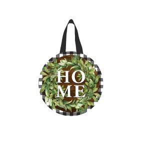 Briarwood Lane Everyday Door Hanger 16x16 Farmhouse Wreath Door Hanger - 1 of 2