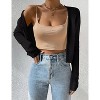 Cardigan Sweaters Open Front Long Sleeve Cardigans Lightweight Fall Bolero Shrugs - 2 of 4