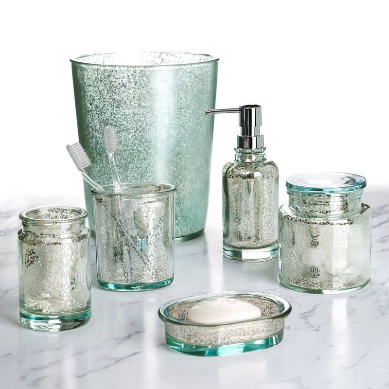 Athena Tumbler Blue/Silver - Allure Home Creations, 5 of 6