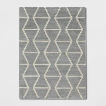 Glacier Hourglass Woven Area Rug - Project 62™