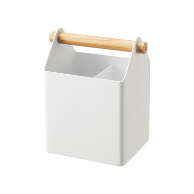 Yamazaki Home - Pen + Desk Organizer - Two Sizes - Steel + Wood