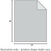 Manual Woodworkers and Weavers KEYNOTE – 46"W x 60"L, Reversible Soft Cozy Decorative  2-Layer Throw Blanket - 3 of 3