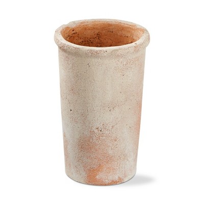 tag Baja Whitewashed Terracotta Planter
