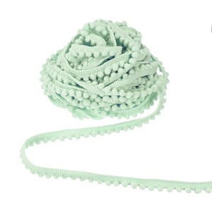 Unique Bargains Nylon Multipurpose Use Lightweight Good Elasticity Ball Fringe Trim - 1 of 4