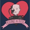Men's Star Trek: The Next Generation Valentine's Cartoon Borg Picard Heart Resistance Is Futile Long Sleeve Shirt - 2 of 4