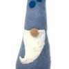 Slickblue Mystical Gnome Trio in Winter Blue – Handcrafted 8-10 Inch Wool Gnomes, Unique Holiday Decor - 2 of 4