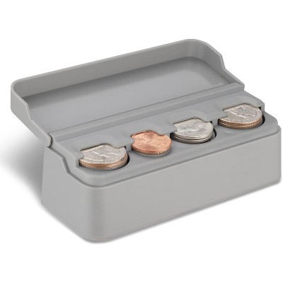 TruAIR Car Coin Holder Organizer for Dashboard or Console Use