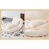 Folding Sofa Chair with 5 Adjustable Positions, Plush Floor Lounge Chair for Gaming, Meditation, Relaxation, and More - 4 of 4