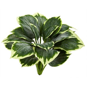 Nearly Natural Variegated Hosta Artificial Plant (Set of 6) - 1 of 2
