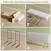 Pinmoco Adjustable Headboard, Ergonomic Upholstered Foam Headboard - 4 of 4
